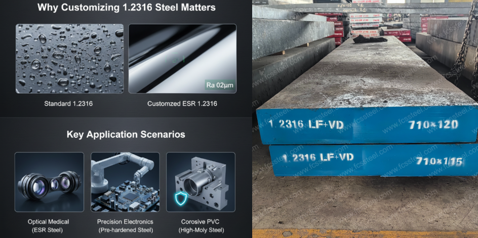  Customized 1.2316 Steel