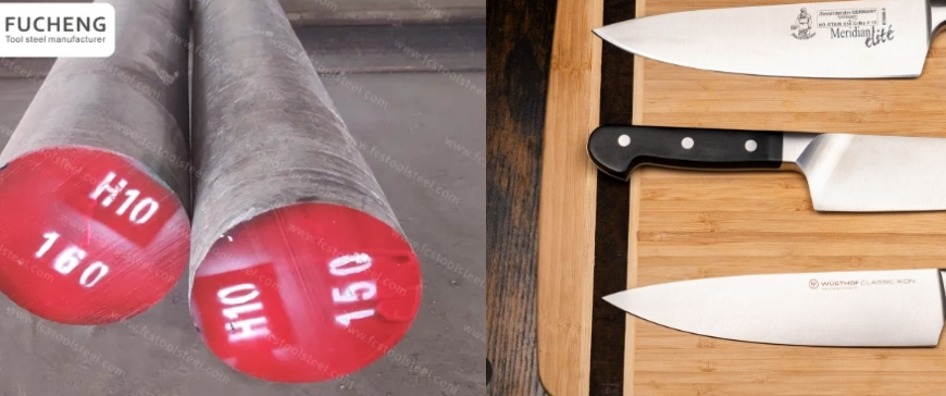 tool steel factory and German knives
