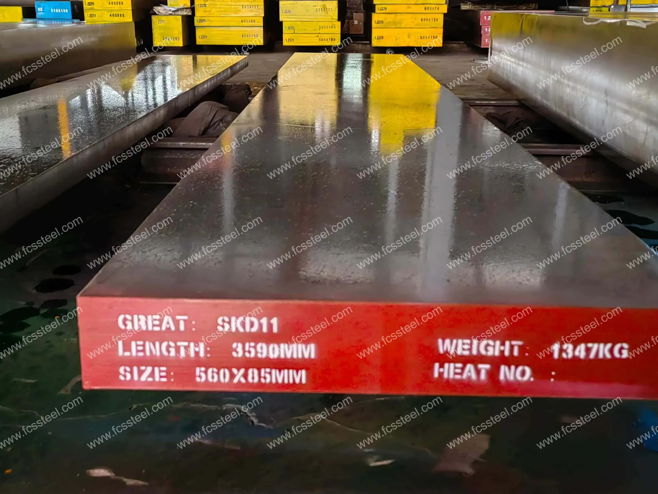 Where does South Korea import SKD11 tool steel from?