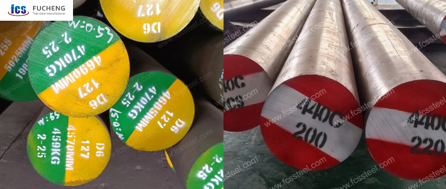 D6 vs. 440C Tool Steel: High-Carbon Tungsten Alloy vs. High-Chromium Stainless Steel — A Full Comparison