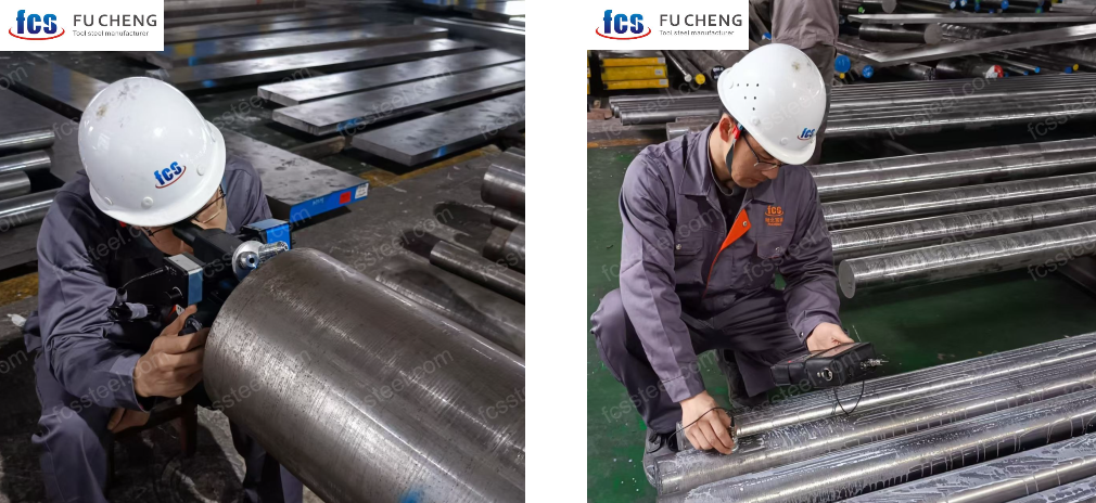 FCS Tool Steel: Chemical Checks and Cutting Out Bad Steel